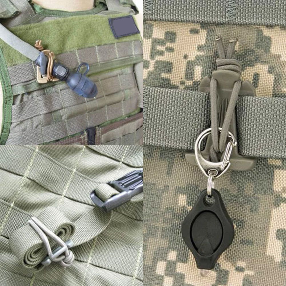 Backpack Carabiner Clips Outdoor Nylon Hook Survival Gear