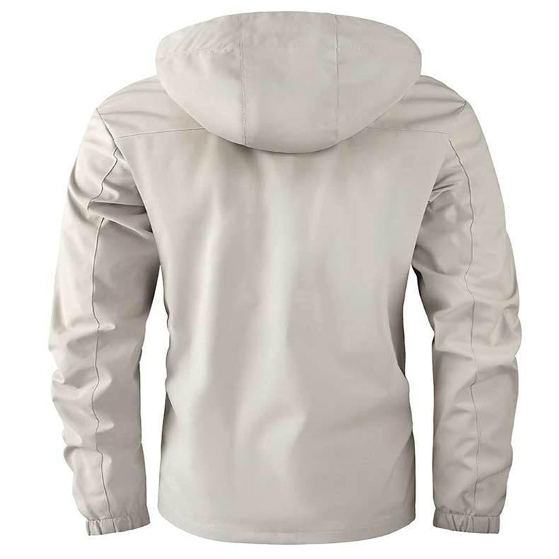 Men’s Hooded Parka Jacket Warm Windproof Casual Outdoor Coat