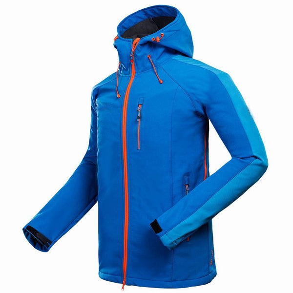Men’s Outdoor Softshell Jacket Windproof Mountaineering Camping Sports Wear