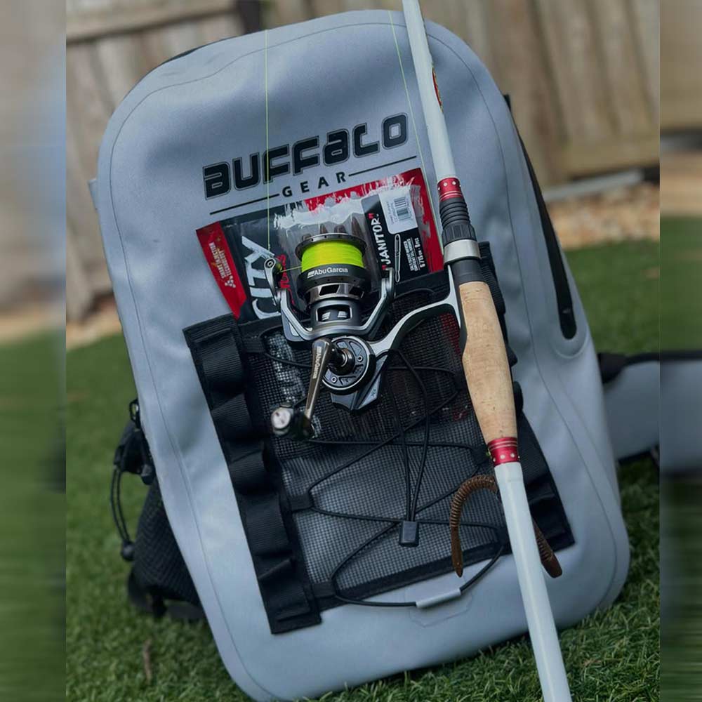 Waterproof Fishing Backpack with Rod Holder