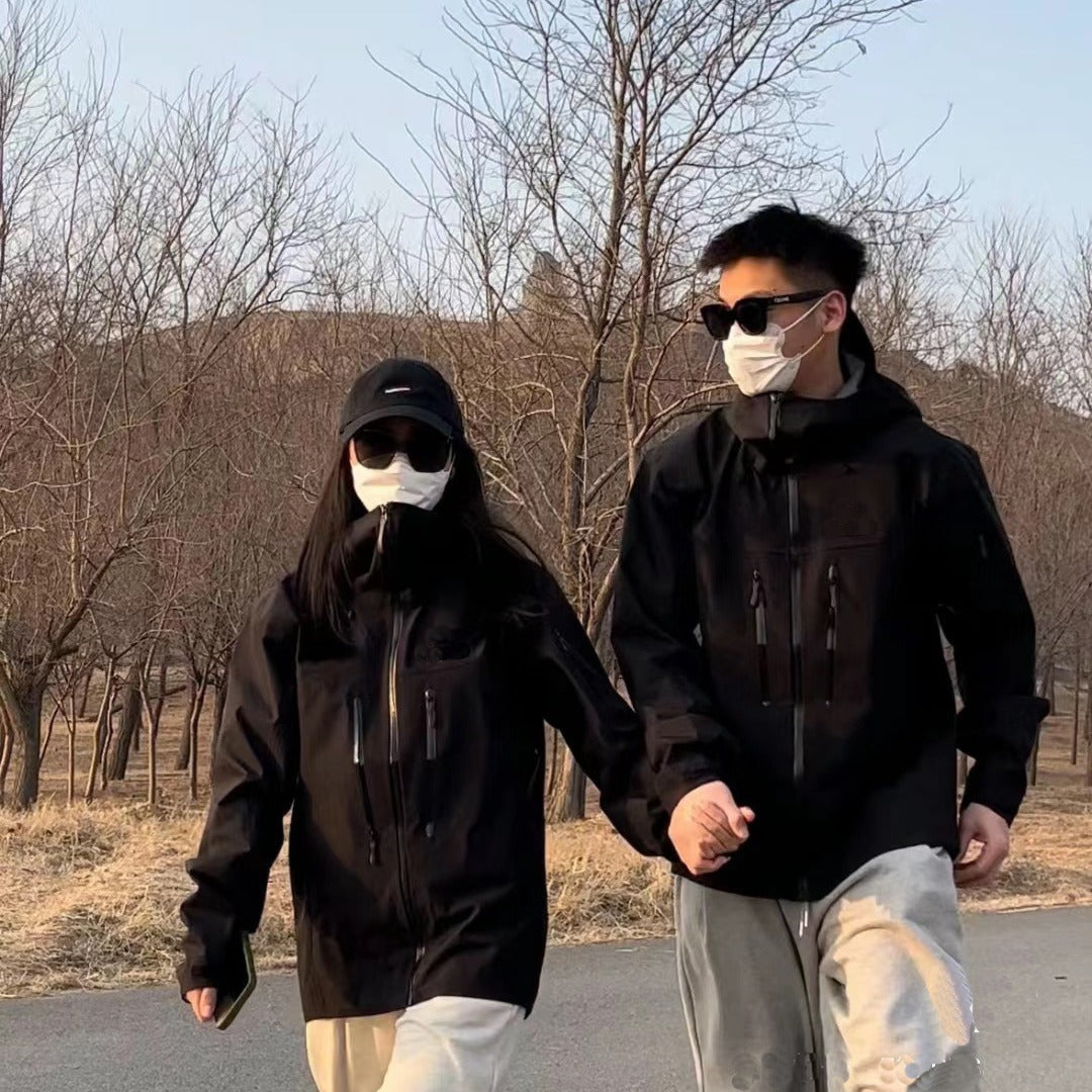 Women’s High-End Waterproof Windproof Hard Shell Mountaineering Outdoor Jacket