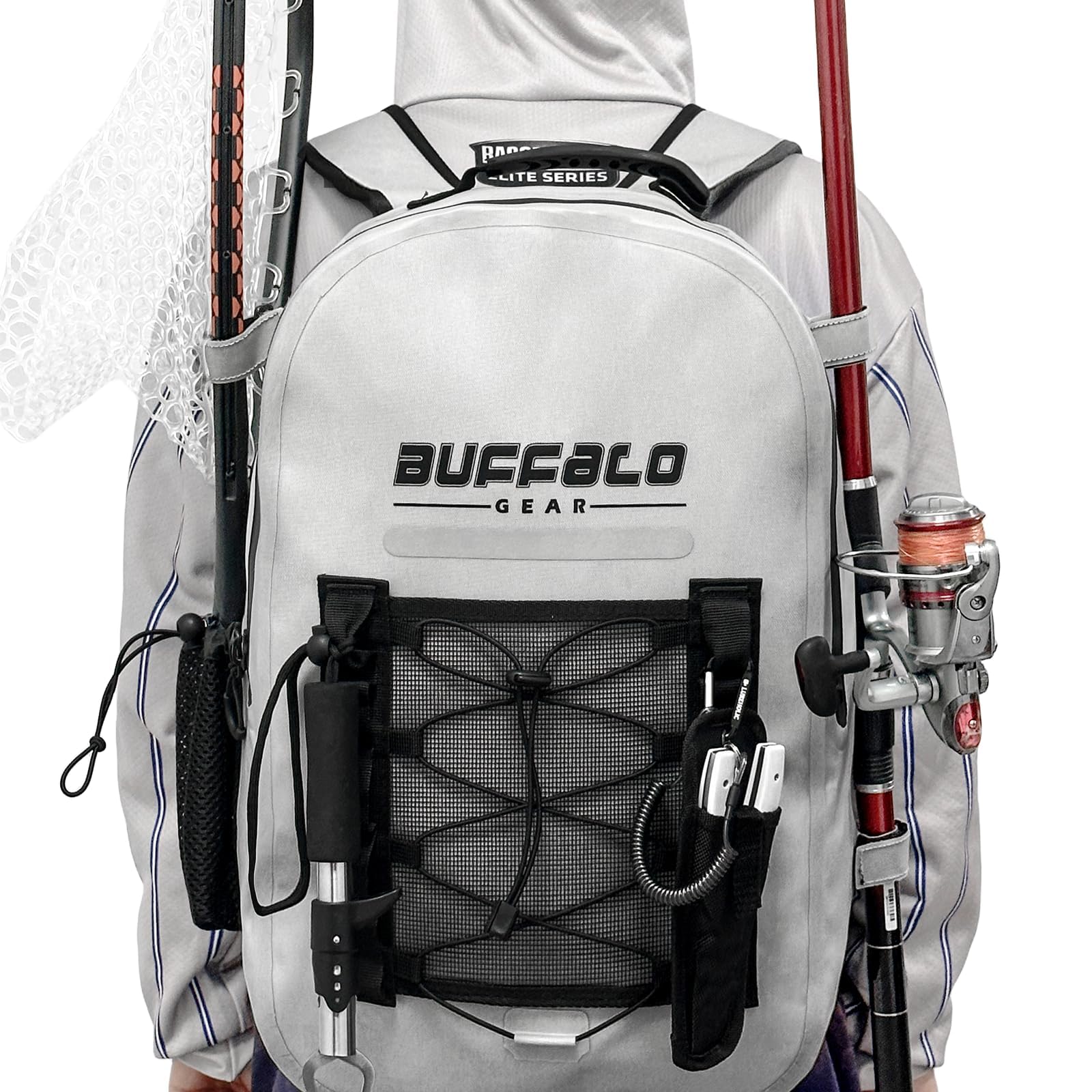 Waterproof Fishing Backpack with Rod Holder