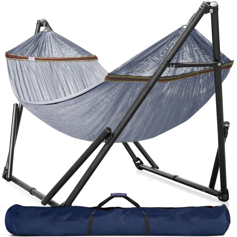 Universal Hammock with Stand Medium Size Relaxation Outdoor