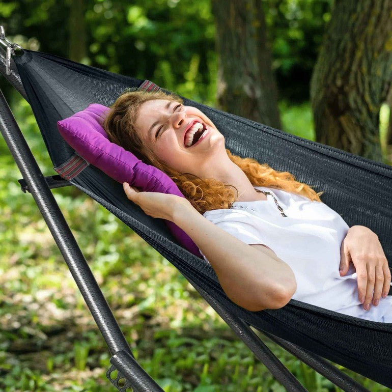 Universal Hammock with Stand Medium Size Relaxation Outdoor