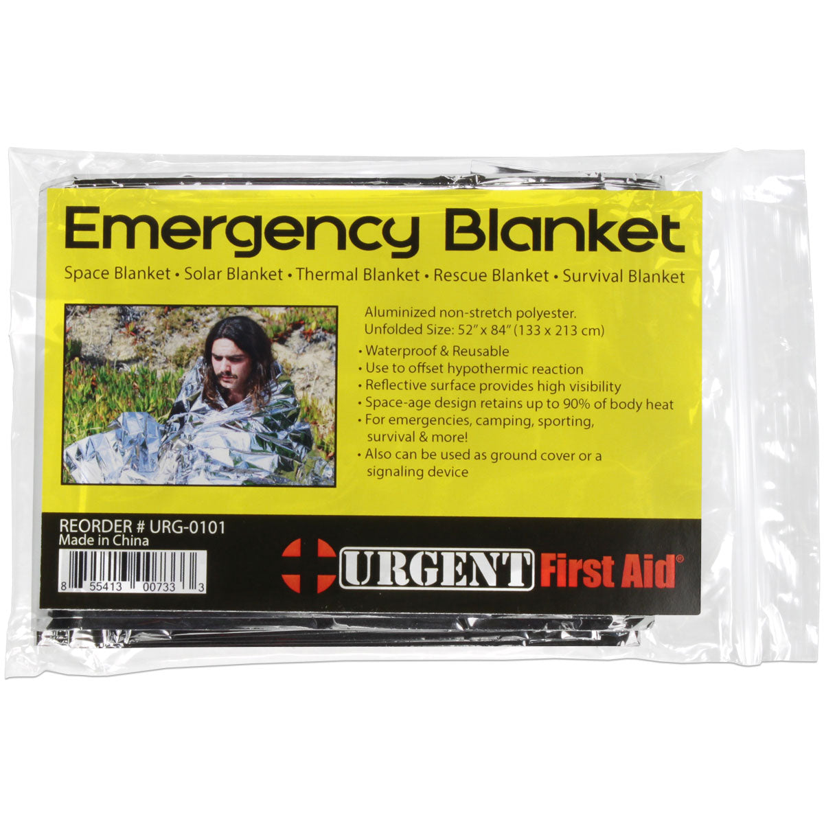 Emergency Mylar Blanket | Lightweight Thermal Survival Space Blanket