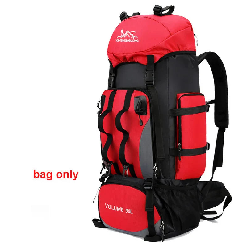 90L Lightweight Waterproof Hiking Backpack Large Capacity Outdoor Travel