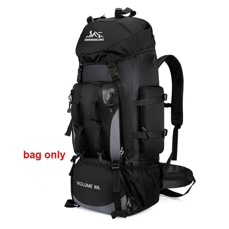 90L Lightweight Waterproof Hiking Backpack Large Capacity Outdoor Travel