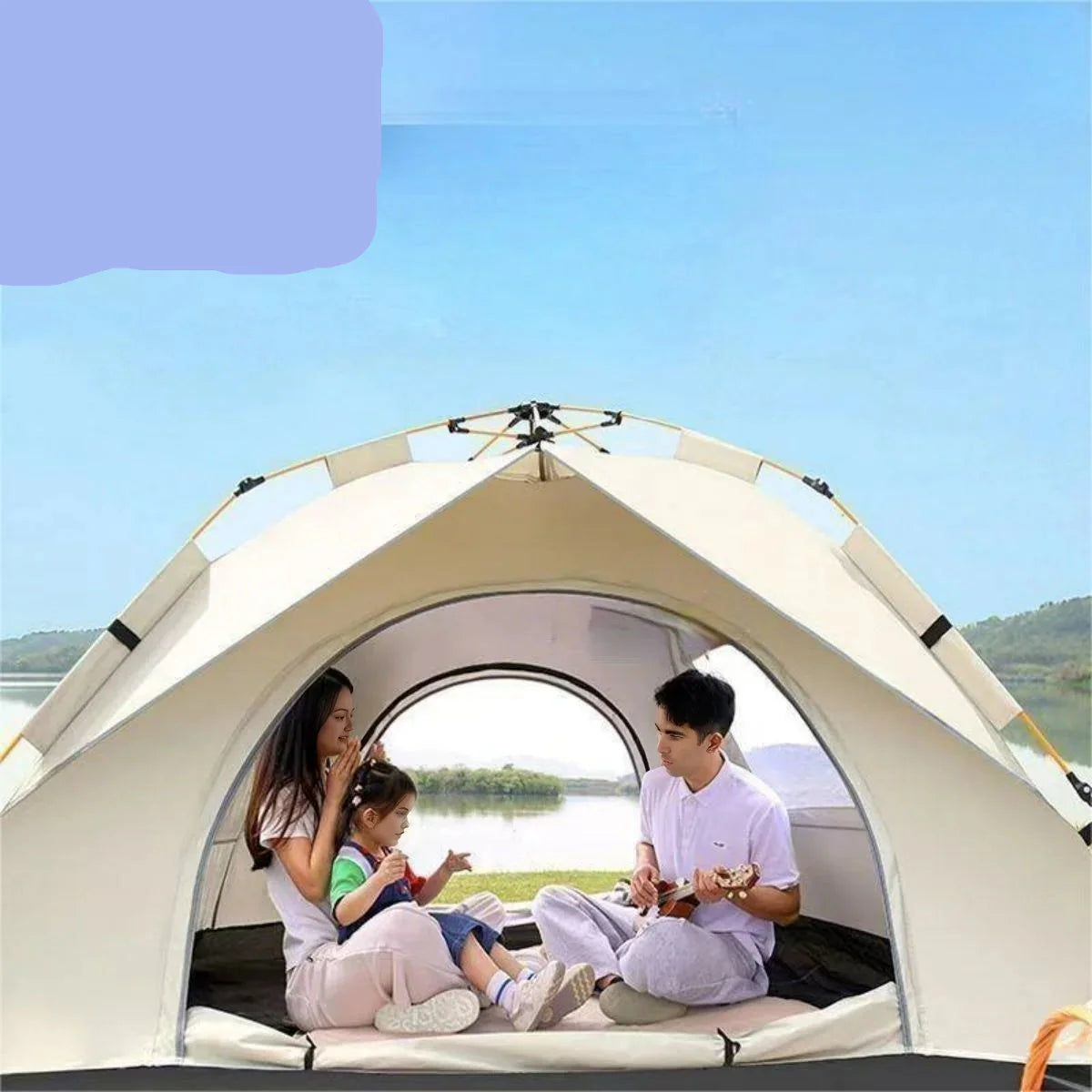Self-Driving Automatic Camping Tent