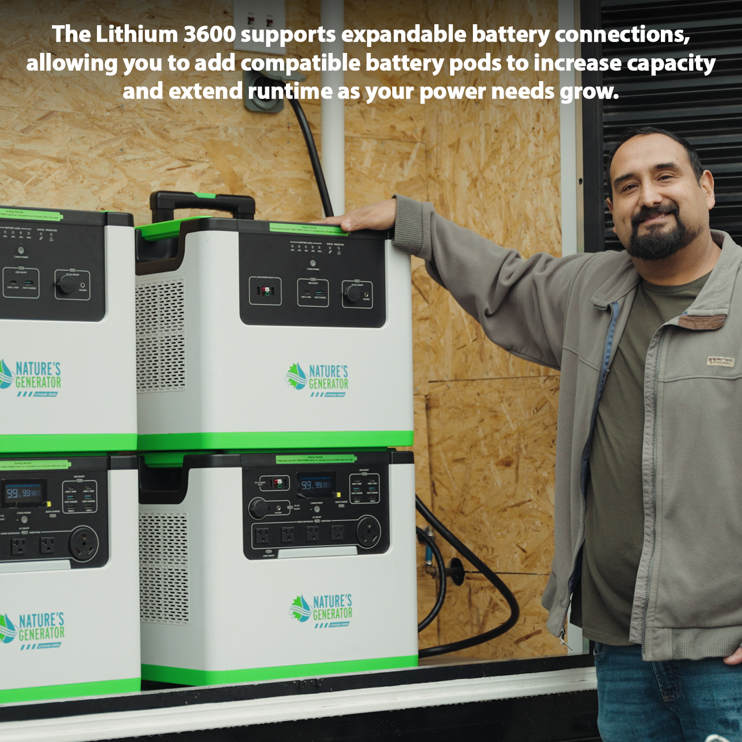 Nature's Generator Lithium 3600 Power Station